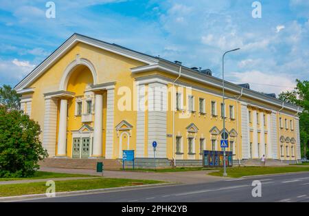 Sillamäe-Kulturhalle in Estland Stockfoto