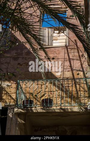 Verlassenes Haus Tyre Libanon Naher Osten Stockfoto