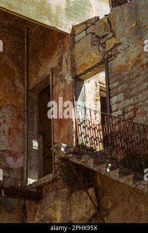 Verlassenes Haus Tyre Libanon Naher Osten Stockfoto