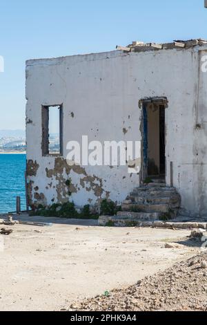 Verlassenes Haus Tyre Libanon Naher Osten Stockfoto