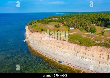 Panga-Klippen auf der Insel Saaremaa in Estland. Stockfoto