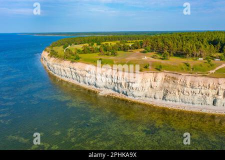 Panga-Klippen auf der Insel Saaremaa in Estland. Stockfoto