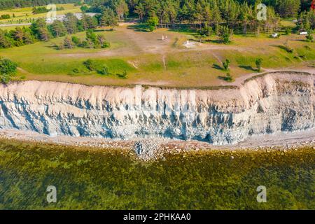 Panga-Klippen auf der Insel Saaremaa in Estland. Stockfoto