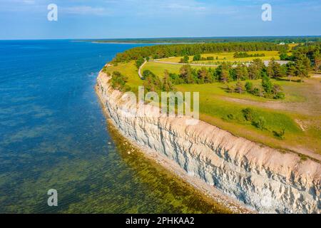 Panga-Klippen auf der Insel Saaremaa in Estland. Stockfoto