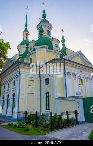 Kirche Catharina in der estnischen Stadt PГ¤rnu. Stockfoto