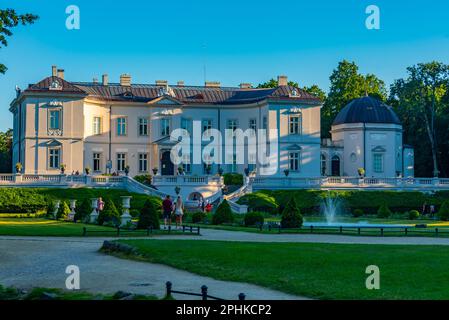 Blick auf das Bernsteinmuseum in Palanga, Lettland. Stockfoto