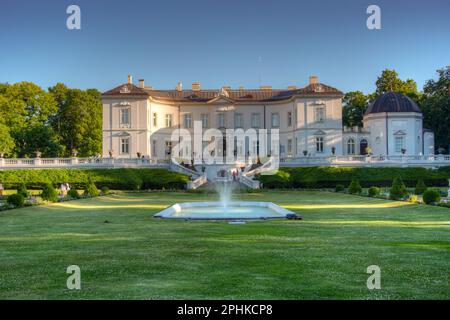 Blick auf das Bernsteinmuseum in Palanga, Lettland. Stockfoto