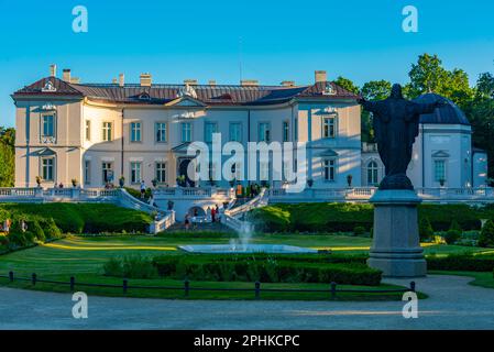 Blick auf das Bernsteinmuseum in Palanga, Lettland. Stockfoto