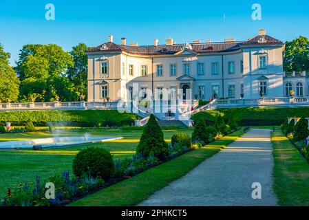 Blick auf das Bernsteinmuseum in Palanga, Lettland. Stockfoto