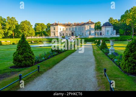 Blick auf das Bernsteinmuseum in Palanga, Lettland. Stockfoto