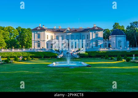 Blick auf das Bernsteinmuseum in Palanga, Lettland. Stockfoto