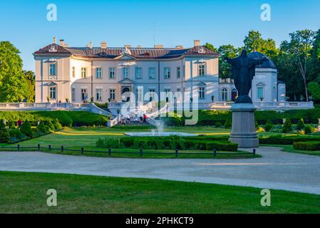 Blick auf das Bernsteinmuseum in Palanga, Lettland. Stockfoto