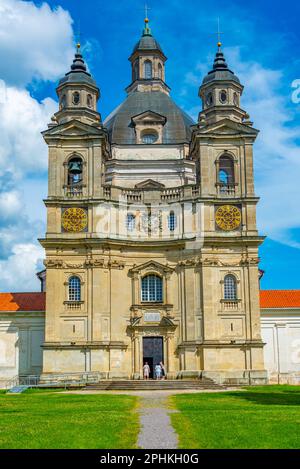 Kloster Pazaislis und Kirche in Kaunas, Litauen. Stockfoto