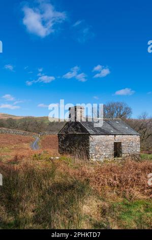 Old Hut von Black Beck in Kentmere, Cumbria Stockfoto