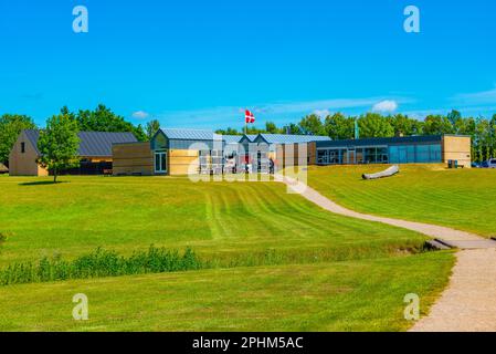 Trelleborg, Dänemark, 21. Juni 2022: Museum of Wikinger Age in Trelleborg, Dänemark. Stockfoto