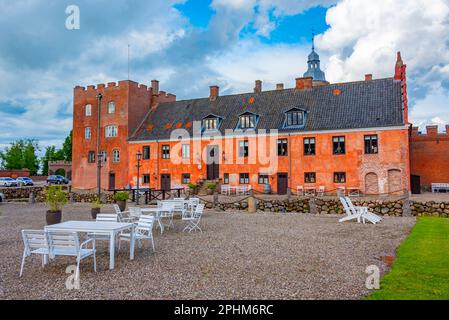 Broholm Slot Castle in Dänemark. Stockfoto