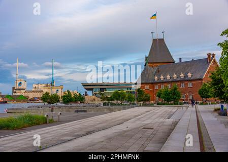 Toldboden Haus in Aarhus, Dänemark. Stockfoto