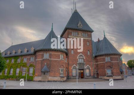 Toldboden Haus in Aarhus, Dänemark. Stockfoto