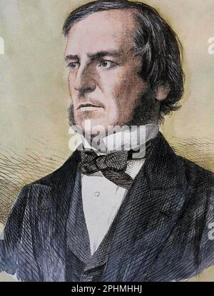 GEORGE BOOLE (1815-1864) englischer Mathematiker und Philosoph Stockfoto