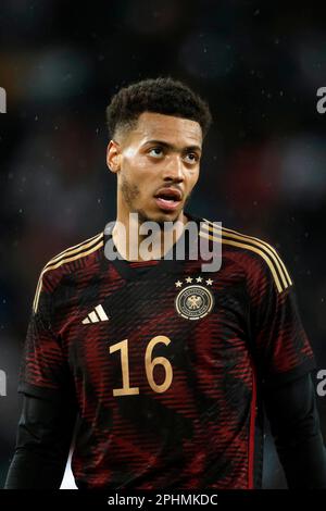 Köln, Köln, Fussball, Männer, Men Länderspiel, Friendly Match Deutschland - Belgien 2-3 28.03.2023 Felix NMECHA (GER) Foto: Norbert Schmidt, Düsseldorf Stockfoto