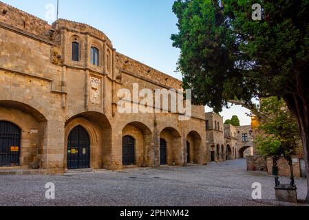 Archäologisches Museum von Rhodos in Griechenland. Stockfoto