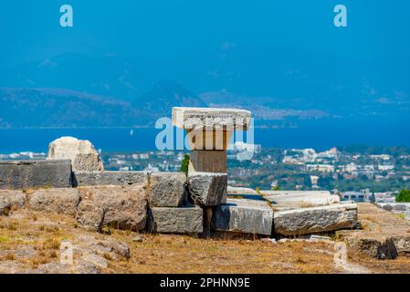 Asklepieion antike Ruinen auf der griechischen Insel Kos. Stockfoto