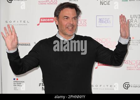 Rom, Italien. 29. März 2023. Francois Ozon nimmt an der Fotokonferenz des Films „Mon Crime - La colpevole sono io“ im Sofitel Hotel Teil. Kredit: SOPA Images Limited/Alamy Live News Stockfoto