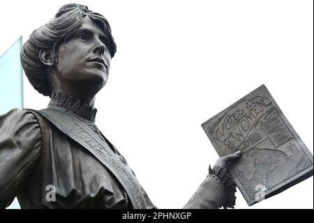 Annie Kenney Statue Stockfoto