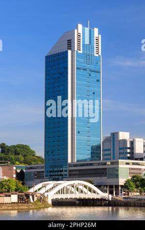 Elgin Brücke, Singapur Stockfoto