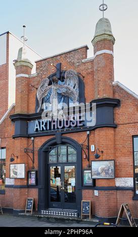 Arthouse Cinema, Crouch End, London Borough of Harringay, England, Vereinigtes Königreich. Stockfoto