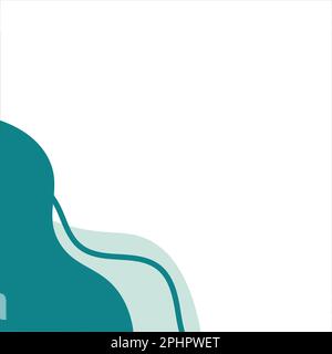 Corner Liquid Design Stockfoto