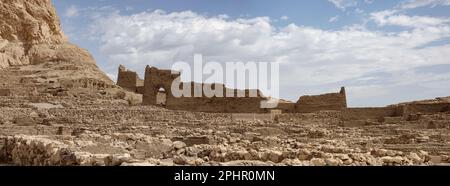 Deir el-Medina, Arbeiter Dorf in der Nähe von Tal der Könige, Westufer des Nil, Luxor, Ägypten Stockfoto