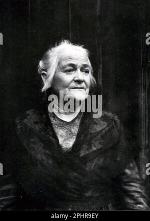 Clara Zetkin (1857-1933) Deutsche marxistische Theoretikerin, kommunistische Aktivistin und Verfechterin der Frauenrechte. Stockfoto