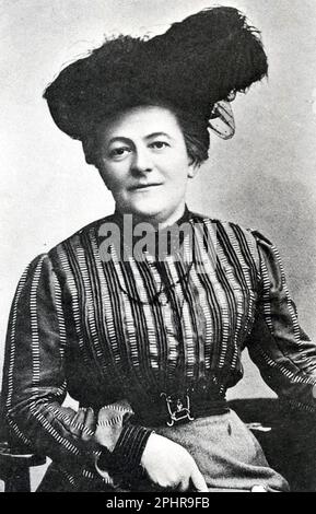 Clara Zetkin (1857-1933) Deutsche marxistische Theoretikerin, kommunistische Aktivistin und Verfechterin der Frauenrechte. Stockfoto