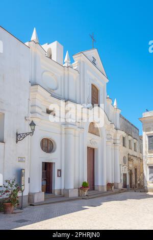 Chiesa di San Michele Arcangelo in der italienischen Stadt Anacapri. Stockfoto