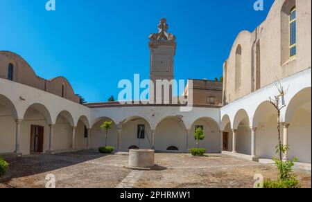 St. James' Charterhouse auf der italienischen Insel Capri. Stockfoto