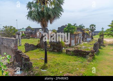 Alte Militärfestung in Jaffna, Sri Lanka. Stockfoto