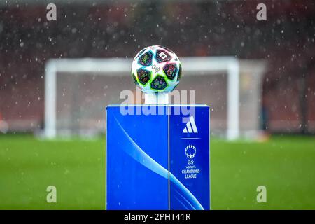 London, Großbritannien. 29. März 2023. Das Womens Champions League-Spiel zwischen Arsenal Women und FC Bayern München Ladies im Emirates Stadium, London, England, am 29. März 2023. Foto von Phil Hutchinson. Nur redaktionelle Verwendung, Lizenz für kommerzielle Verwendung erforderlich. Keine Verwendung bei Wetten, Spielen oder Veröffentlichungen von Clubs/Ligen/Spielern. Kredit: UK Sports Pics Ltd/Alamy Live News Stockfoto