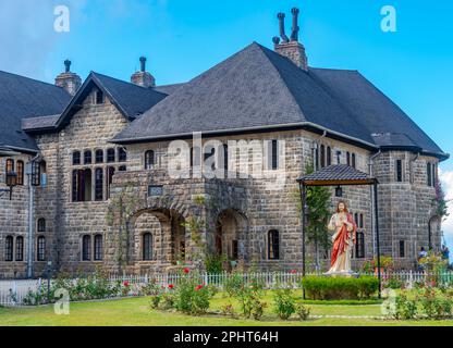 Kloster Adisham bei Haputale, Sri Lanka. Stockfoto