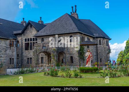 Kloster Adisham bei Haputale, Sri Lanka. Stockfoto