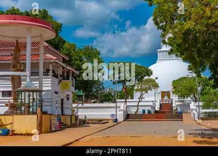 Kirivehara (Kiri Vehera) Schrein in Kataragama, Sri Lanka. Stockfoto