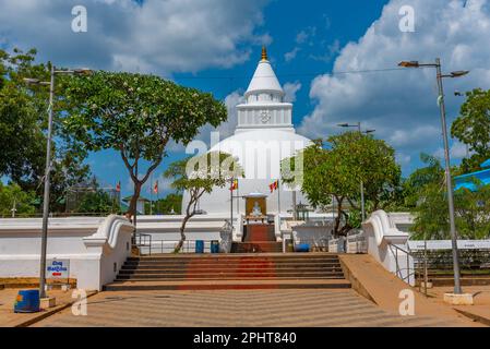 Kirivehara (Kiri Vehera) Schrein in Kataragama, Sri Lanka. Stockfoto