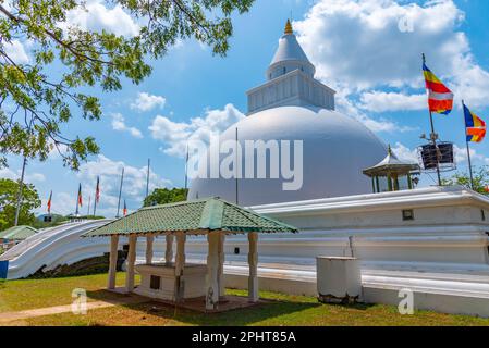 Kirivehara (Kiri Vehera) Schrein in Kataragama, Sri Lanka. Stockfoto