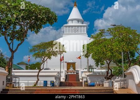 Kirivehara (Kiri Vehera) Schrein in Kataragama, Sri Lanka. Stockfoto