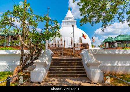 Kirivehara (Kiri Vehera) Schrein in Kataragama, Sri Lanka. Stockfoto