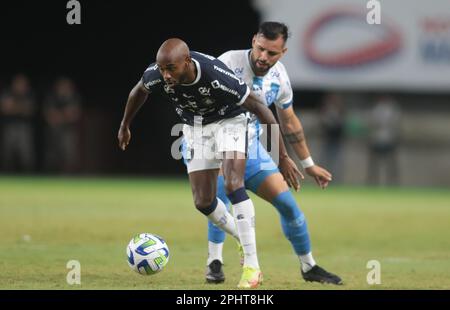 Belem, Brasilien. 29. März 2023. PA - BELEM - 03/29/2023 - COPA VERDE 2023, REMO X PAYSANDU - Jean-Spieler von Remo während eines Spiels gegen Paysandu im Mangueirao-Stadion für die Copa Verde-Meisterschaft 2023. Foto: Fernando Torres/AGIF/Sipa USA Guthaben: SIPA USA/Alamy Live News Stockfoto