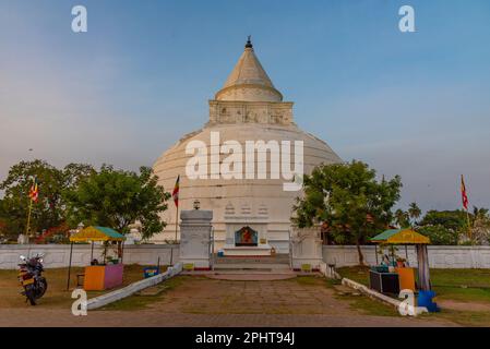 Tissamaharama Stupa in Sri Lanka. Stockfoto