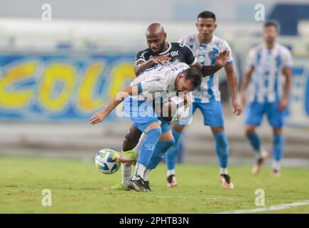 Belem, Brasilien. 29. März 2023. PA - BELEM - 03/29/2023 - COPA VERDE 2023, REMO X PAYSANDU - Jean-Spieler von Remo während eines Spiels gegen Paysandu im Mangueirao-Stadion für die Copa Verde-Meisterschaft 2023. Foto: Fernando Torres/AGIF/Sipa USA Guthaben: SIPA USA/Alamy Live News Stockfoto