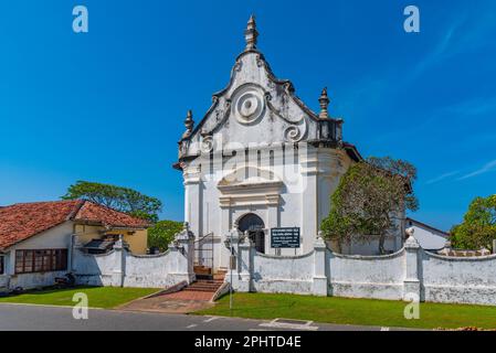 Niederländische Reformkirche in Galle, Sri Lanka. Stockfoto