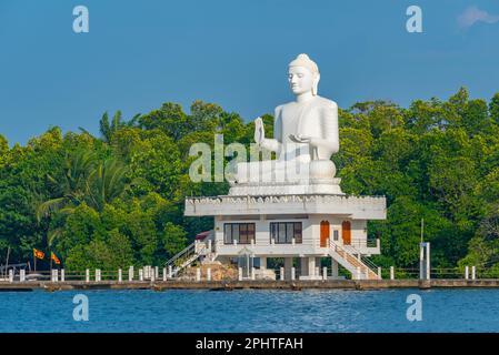 Bentota Udakotuwa Tempel in Sri Lanka. Stockfoto